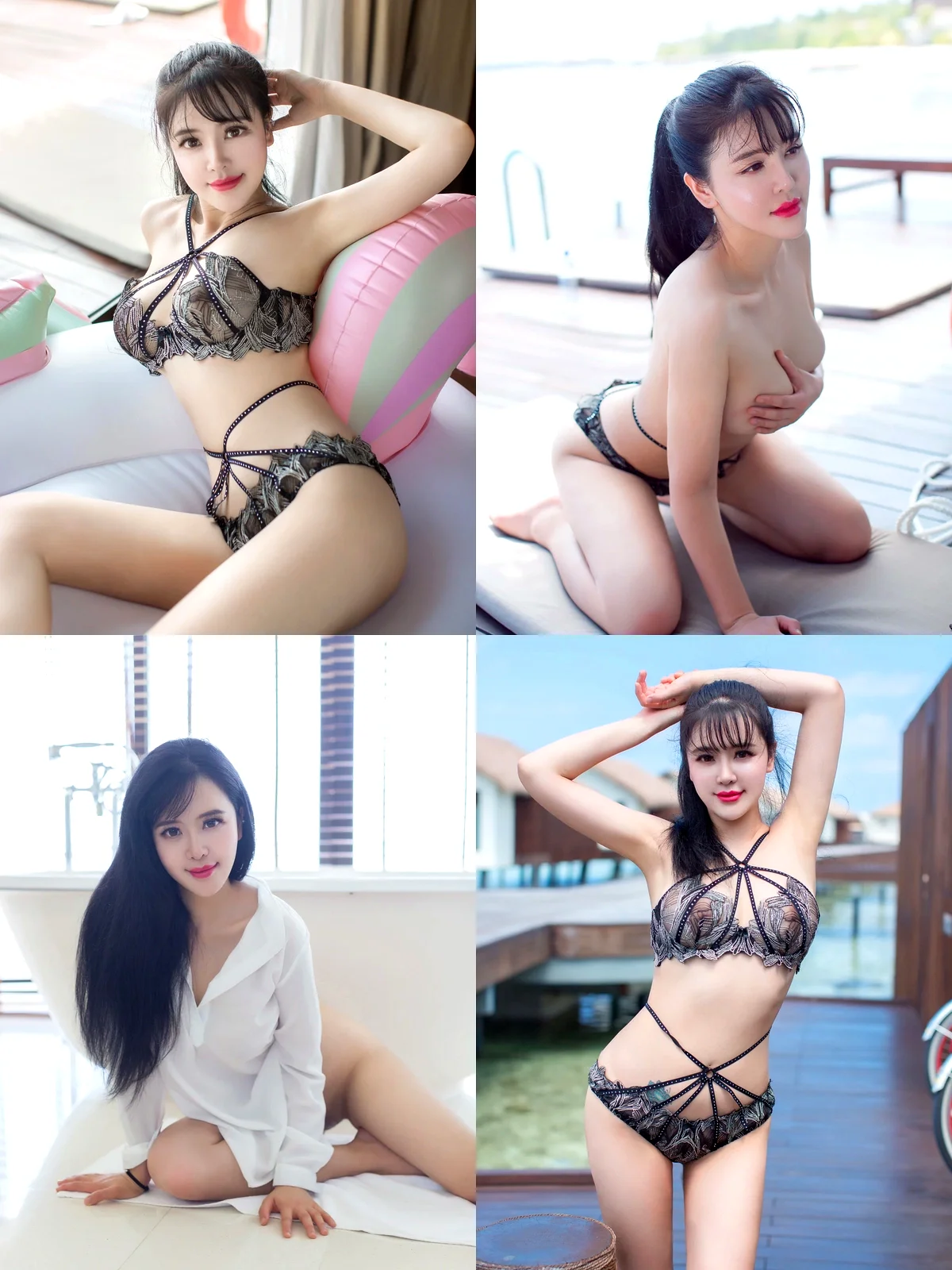 [YouMi尤蜜荟]-第107期刘钰儿写真-黑丝袜写真